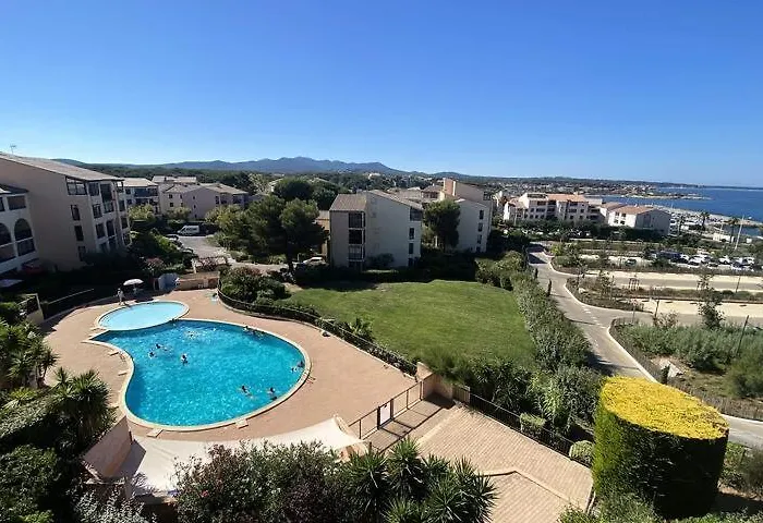 Apartmán T2 - Piscine - Parking - Six-Fours-les-Plages